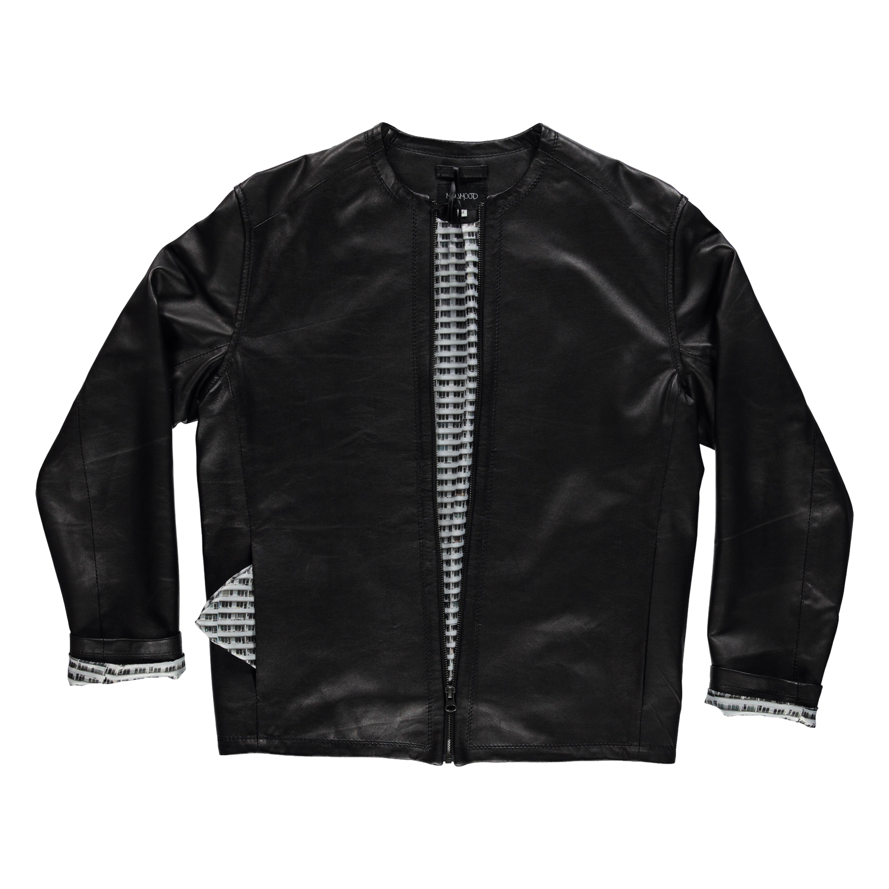 Leather Jacket 01 Black